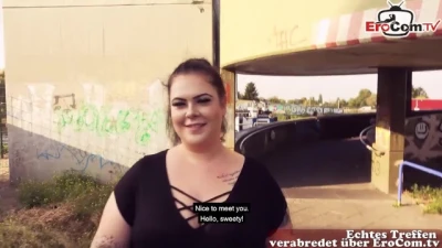 Erotikvonbenan - Chubby German Slut Pick up Online for a Public POV Fuck