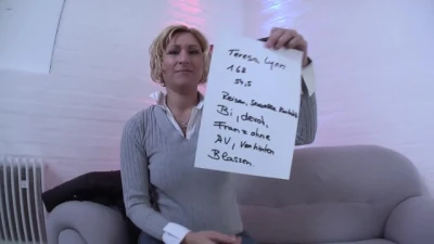 DIRTY and DEPRAVATE German MILF want to Cum Close to the Director!!!