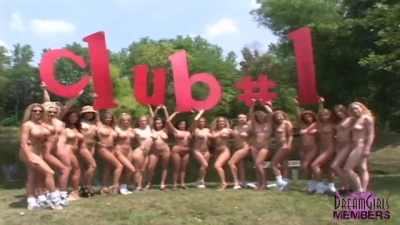 DreamGirls Members - Huge Group of Hopefuls at the miss Nude USA Contest