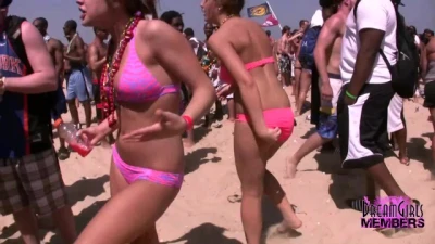 DreamGirls Members - Pre Corona Beach Bash with Hot Bikini Freaks Part 2