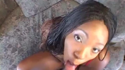 Big Tit African Slut just Turned 20 and Ready for a Monster Cock