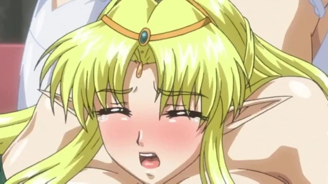 Busty Blonde Elf Loves to Masturbate and Receive Big Cock in Doggystyle | Anime Hentai 1080p