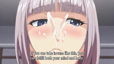 Big Busty Beauty Loves make Paizuri and Cum Swallow | Anime Hentai 1080p