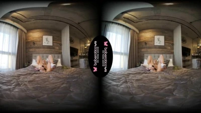 Baberotica VR - Solo Blonde Girl Mika is alone and very Naughty in VR