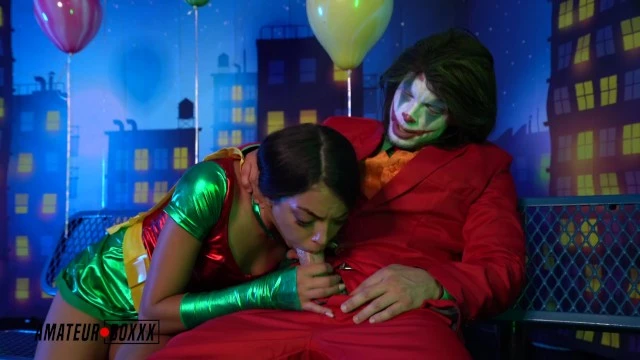 The JOKER Controls & FUCKS Robin Girl - Amateur Boxxx Parody