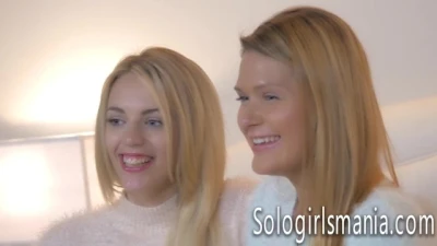 Solo Girls Mania - Beautiful Teens Abby Cross & Blake Eden Interview