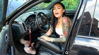 Andy-Star - Latina-Teen Fucked in Porsche