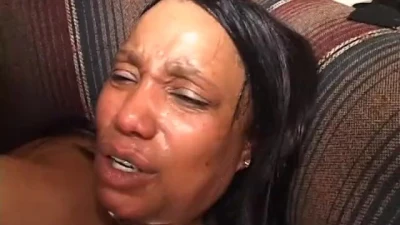 Hungry Beauties - Bubble Butt Ebony Slut Takes Hard Pounding on the Sofa