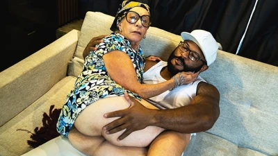 Only Taboo - 77 Years old Grandma Rough BBC Ass Fucked