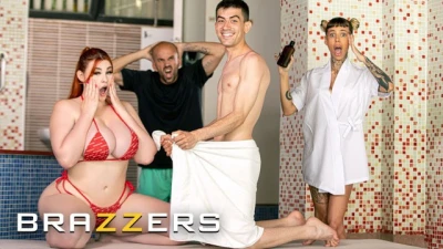 BRAZZERS - Horny Abigaiil Morris Seduced Jordi El N'ino Polla while her Husband is R'esting