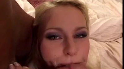 Muscular Man and his Friend Destroy all Fuck Holes of a Hot Blonde in Rough DP